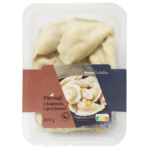 Pierogi z kapustą i grzybami Auchan Collection 500 g