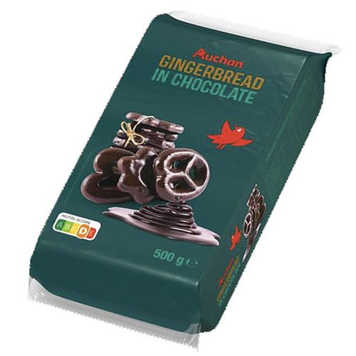 Pierniki w czekoladzie  Auchan 500 g
