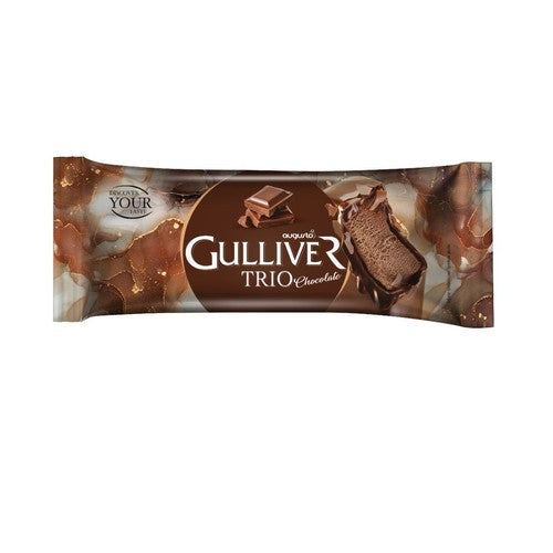 Lody Gulliver Trio chocolate Augusto 74 g