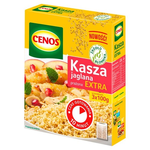 Kasza jaglana prażona Cenos 3 x 100 g