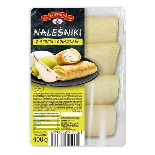 Naleśniki z serem i gruszkami Kotwica 400 g