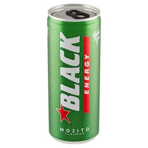Napój energetyczny o smaku limonki i mięty Black 250 ml