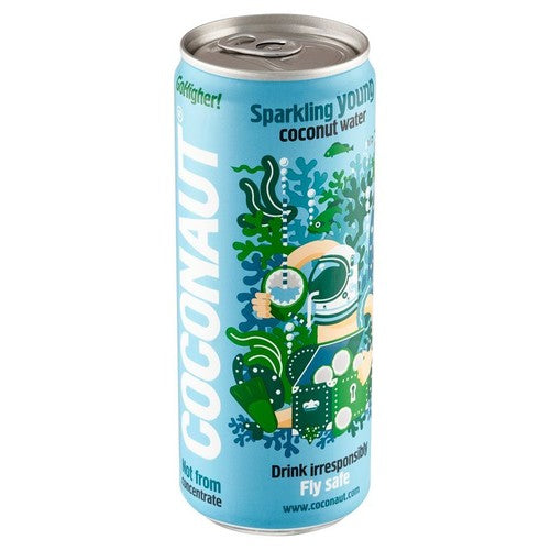 Woda kokosowa gazowana z młodego kokosa Coconaut 320 ml
