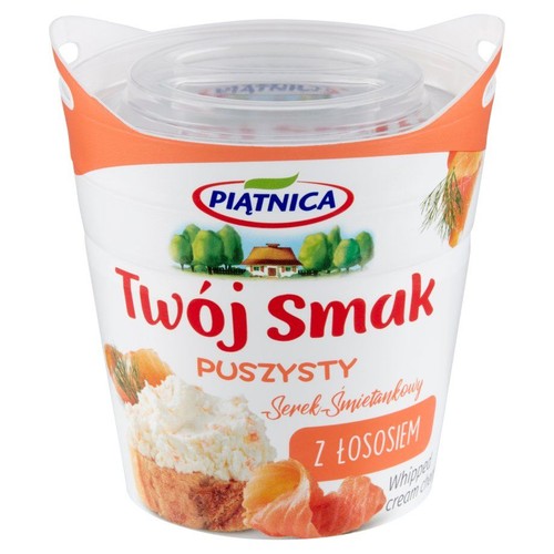 Serek śmietankowy z łososiem Piątnica 150 g