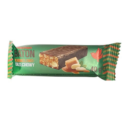 Baton karmelowo-orzechowy Auchan 40 g