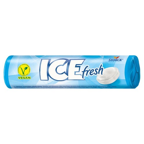 Ice fresh orzeźwiające cukierki lodowe vegan Storck 50 g