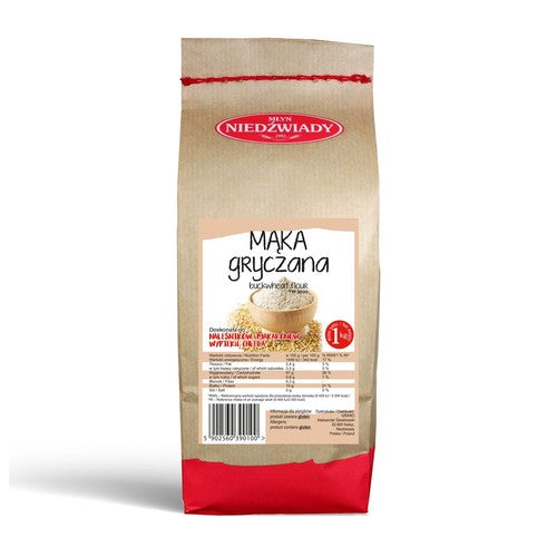 Mąka gryczana   Młyn Niedźwiady 1 kg