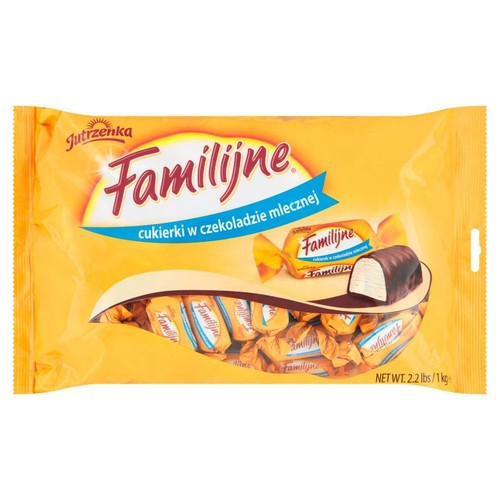 Cukierki w czekoladzie mlecznej  Familijne 1 kg