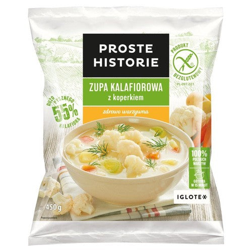 Zupa kalafiorowa z koperkiem Proste Historie 450 g