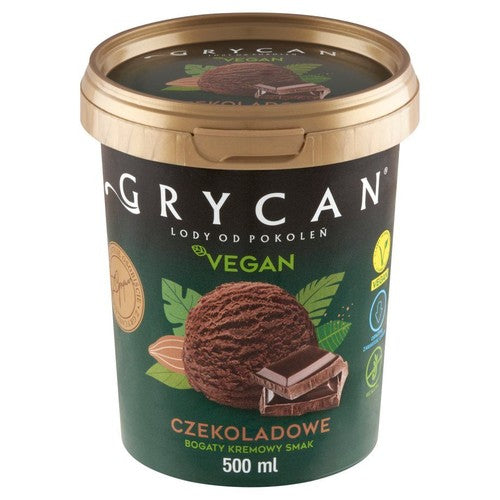 Vegan lody czekoladowe Grycan 500 ml