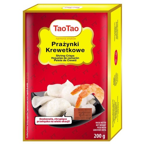 Prażynki krewetkowe Tao Tao 200 g