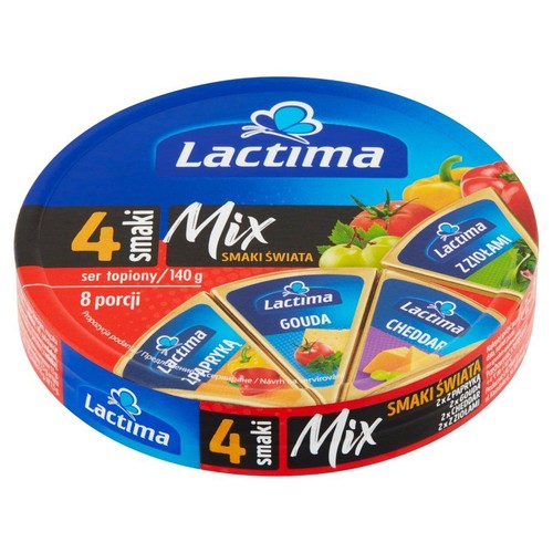 Ser topiony mix Smaki świata Lactima 140 g
