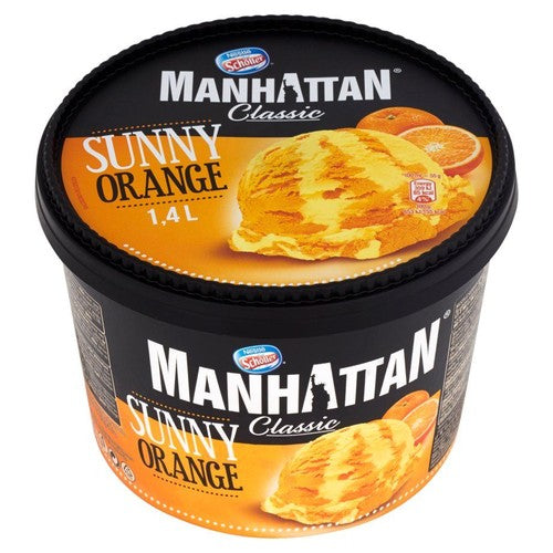 Lody pomarańczowe i z serkiem twarogowym Manhattan 1.4 l