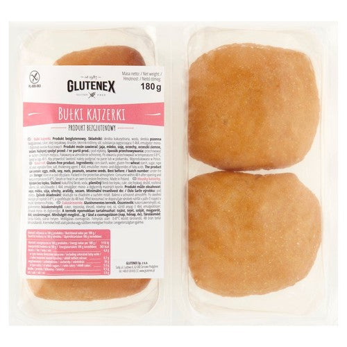 Bułki kajzerki bezglutenowe GLUTENEX 180 g