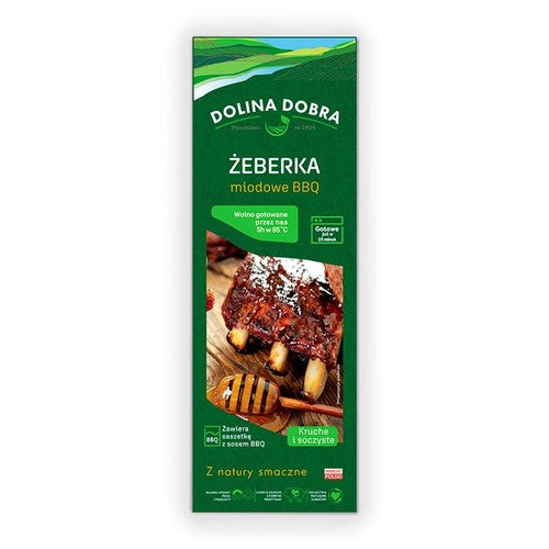 Żeberka miodowe BBQ Dolina Dobra 700 g