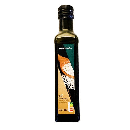 Olej sezamowy nierafinowany Auchan Collection 250 ml