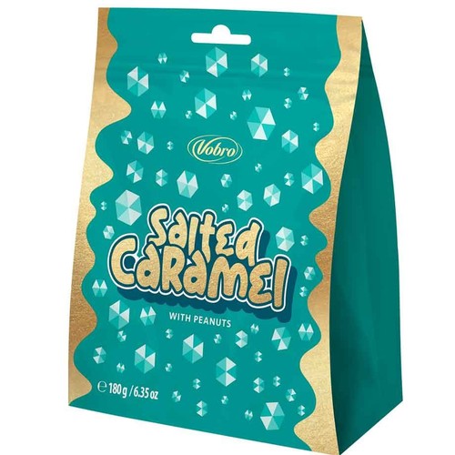 Cukierki o smaku słonego karmelu Vobro 180 g