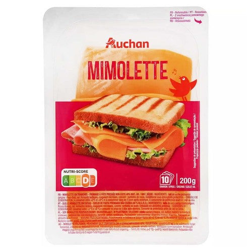 Ser Mimolette   Auchan 200 g
