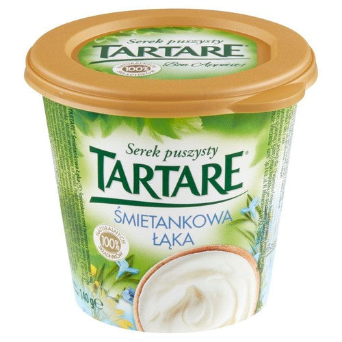 Serek puszysty Śmietankowa Łąka Tartare 140 g
