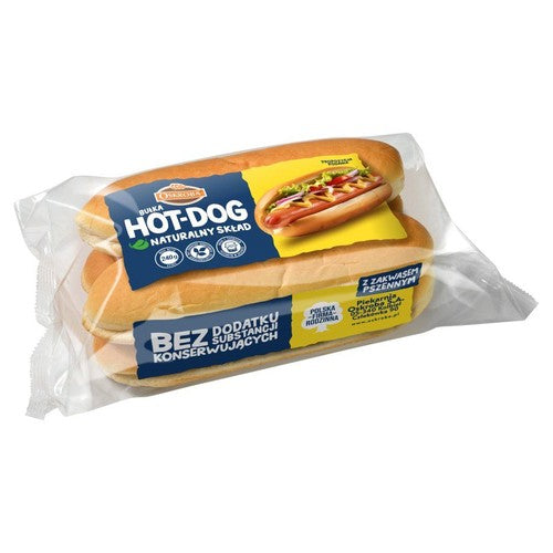 Bułka pszenna typu hot-dog Oskroba 4 x 60 g