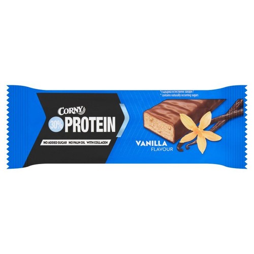 Baton proteinowy o smaku wanilii  Corny 50 g