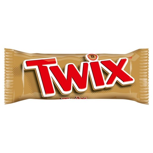 Ciasteczka oblane karmelem i mleczną czekoladą Twix 50 g