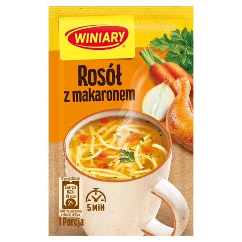 Zupa instant rosół z kury z makaronem Winiary 14 g