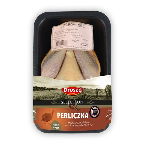 Perliczka tuszka świeża pakowana Perliczka na wagę ok. 1,5 kg