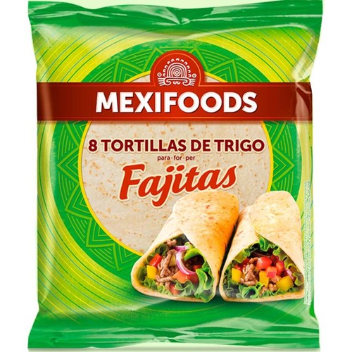 Tortilla do Fajita 8 placków 320g Mexifoods 320 g