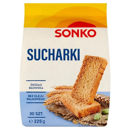 Sucharki delikatne i chrupiace Sonko 225 g