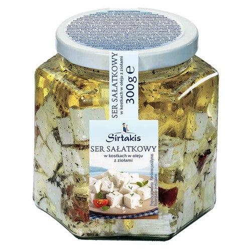 Ser sałatowy w oleju z ziołami Sirtakis 300 g