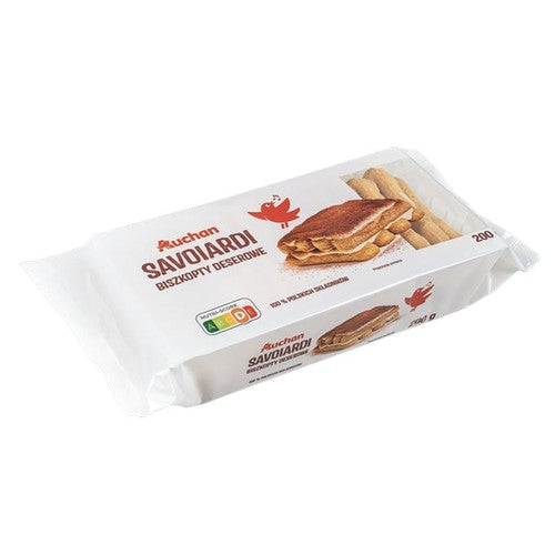 Biszkopty deserowe Auchan 200 g