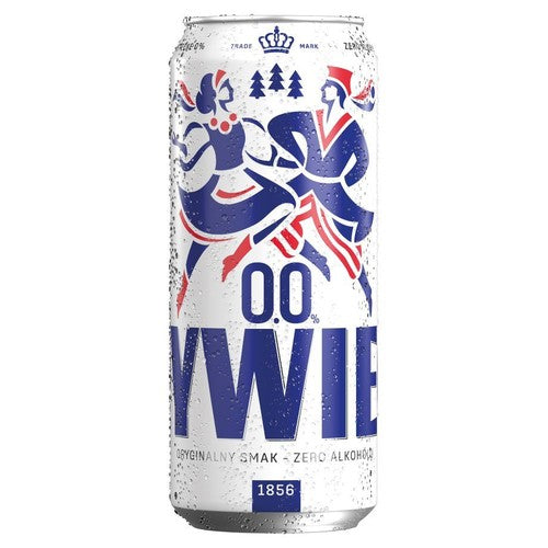 Piwo jasne pasteryzowane alk.0.0% obj. Żywiec 500 ml