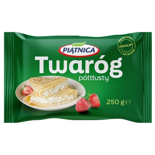 Twaróg półtłusty Piątnica 250 g