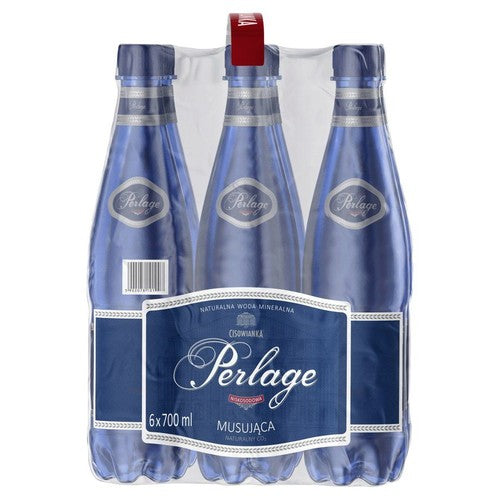 Woda mineralna gazowana średniozmineralizowana Cisowianka 6 x 700 ml