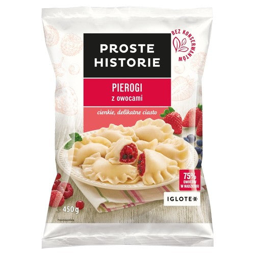 Pierogi z owocami Proste Historie 450 g
