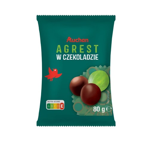 Agrest w czekoladzie Auchan 80 g